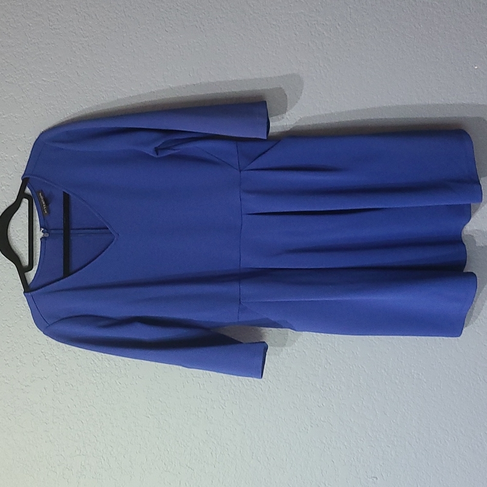 Attention Royal blue dress, XL, with pockets
